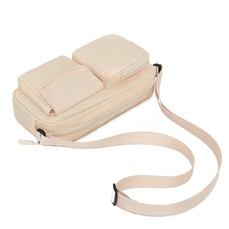 Nuova Borsa a Spalla da Uomo Leggera Tracolla Regolabile Borsa a Tracolla a Mani Libere Multitasche Unisex Borsa da Sotto Braccio Uso Quotidiano