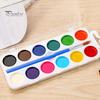Art Supplies Watercolor Paint Set, Portable Washable Solid Palette, Bright Semi Dry Set Colors Pigment Kit, for Kids And Beginners Illustrations Safe