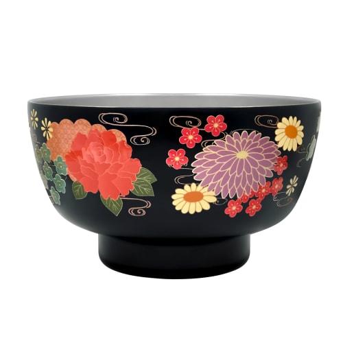 

Wahodo Vacuum-Sealed Stainless Steel Ramen Bowl, 1030ml, with Maki-e Design, Vacuum Insulated, Keeps Food Hot or Cold, Japanese Pattern, Perfect for I