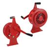 Handkurbelsirene, 125 dB, laut, einstellbare Lautstärke, wasserdicht, Aluminiumlegierung, manuell betriebener Tonalarm