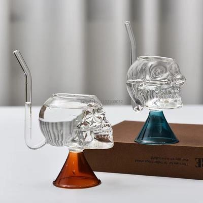 Craniu Creativ Vampir Pahar De Vin Pahar Filtrat Transparent Pahar De Cocktail Pahar Personalizat Halloween