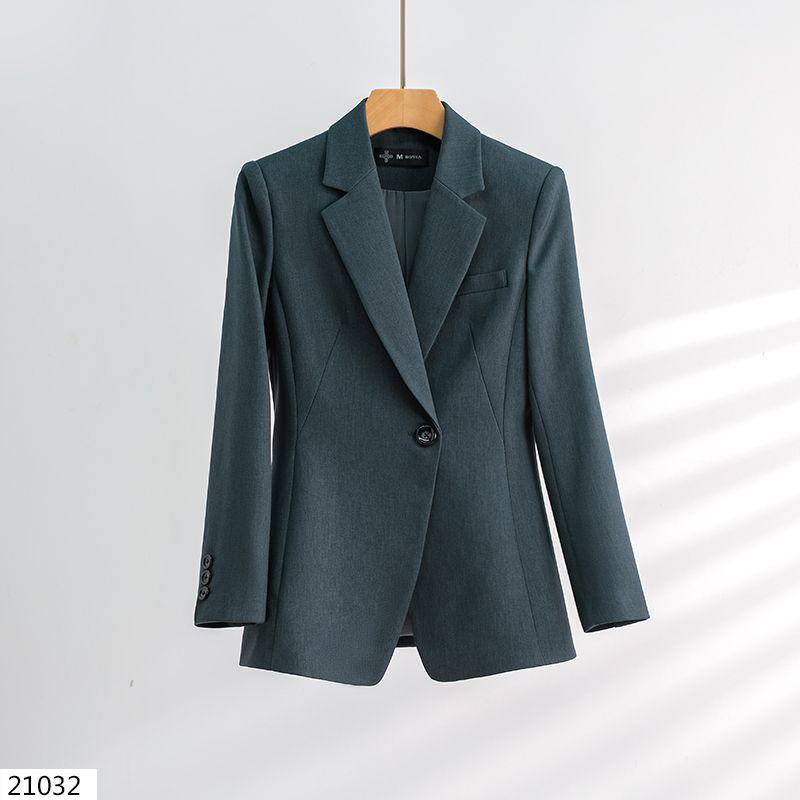 Women's Professional Blazer Suit Set - Spring/Autumn Workwear