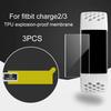 3Pcs Precise TPU Explosion-proof Full Screen Protector for Fitbit Charge 2/3