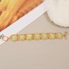 Eastern Style Turkish Chain Bracelet Elegant Retro Earrings Fashion Vintage Bangles  Bridal Gifts