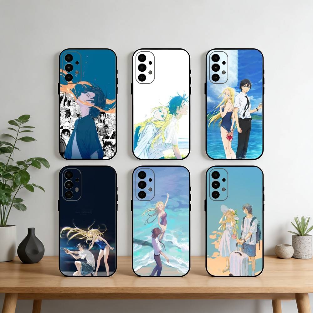 Summer Time Rendering Phone Case For Samsung S25,S24,S21,S22,S23,S30,Ultra,S20,Plus,Fe,Note,10,9,5G Black Cover