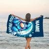 1pc Eeyore1 Beach Towel with Custom Name, Beach/Swimming/Bath/Picnic/Camping Towel, Suitable for Seaside Beaches