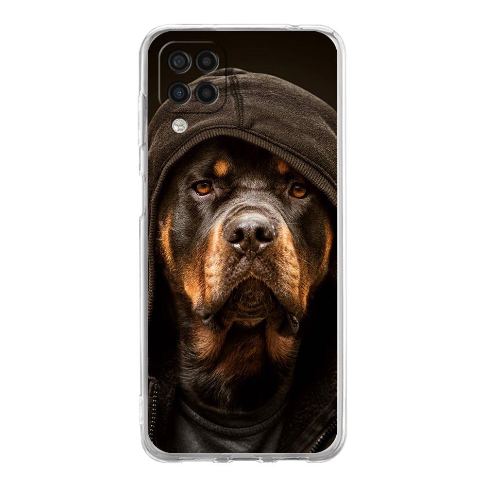 Rottweiler Dog Phone Case For Samsung Galaxy A51 A71 A21S A12 A11 A31 A41 A01 A03S A22 A13 A33 A73 A53 A52 A32 5G A23 Soft Cover