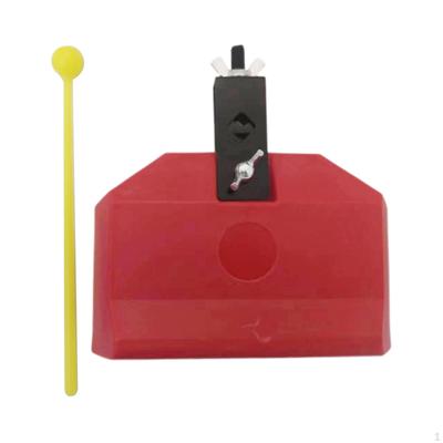 Roter Musikalischer Percussion-Block Rhythmus-Trommel Zubehör Instrumente Instrument für