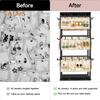 Earring Display Stand with 48 Hooks Earring Display Holder for Vendors 360 Degree All-Round Display Necklaces Bracelets Earring Card Organizer for
