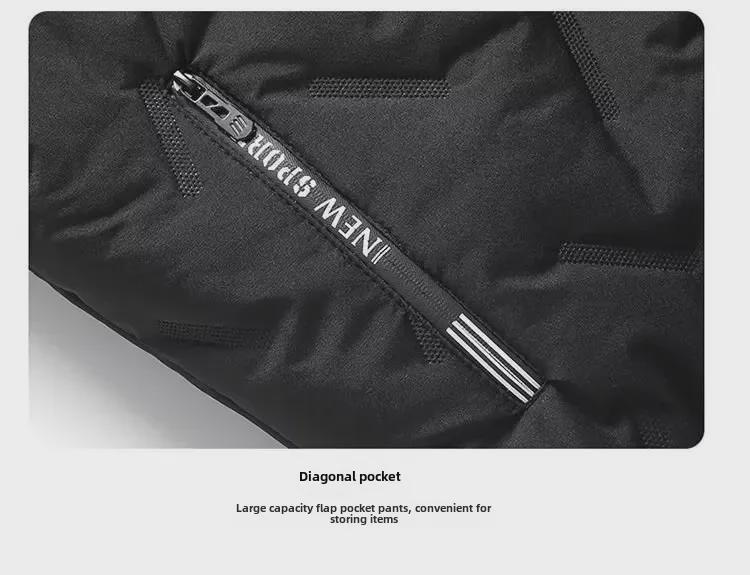 Herren Plüsch Winddichter Lammfellmantel, Verdickte Baumwolle, Große Größe, Vielseitig, Warme Winterjacke