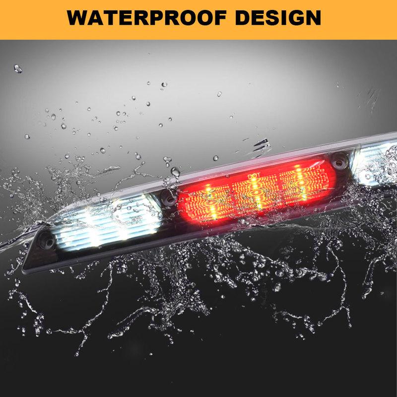 For Ford Raptor F150 15-17 LED 3rd Third Brake Light Reverse Cargo Light High Mount Pickup Taillight Rear Stop Turn Signal Lamp