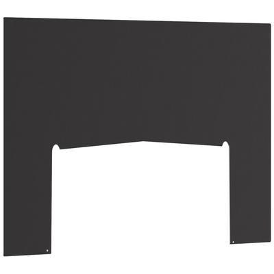 Steel Log Burner KARI 80 Hearth Plate