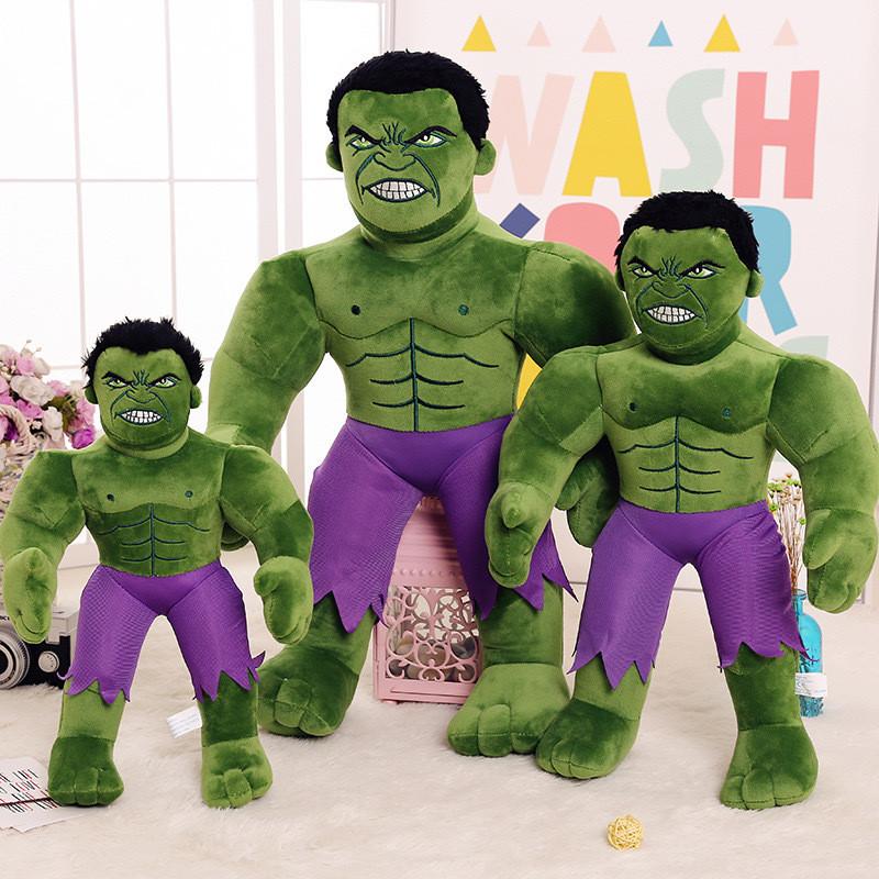Avengers Green Hulk Plush Toy Soft Stuffed Doll For Superhero Collectors And Fans