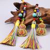 Chinese Alloy Six-character Rotary Car Hanging Bag Hanging Keychain Pendant Gift Metal Accessories Pendant Decoration
