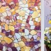 2/3m Flower Window Film Vinyl Opaque Glass Film Privacy Protection Glass 3D Stickers Stained Window Glass Films Home Decoration