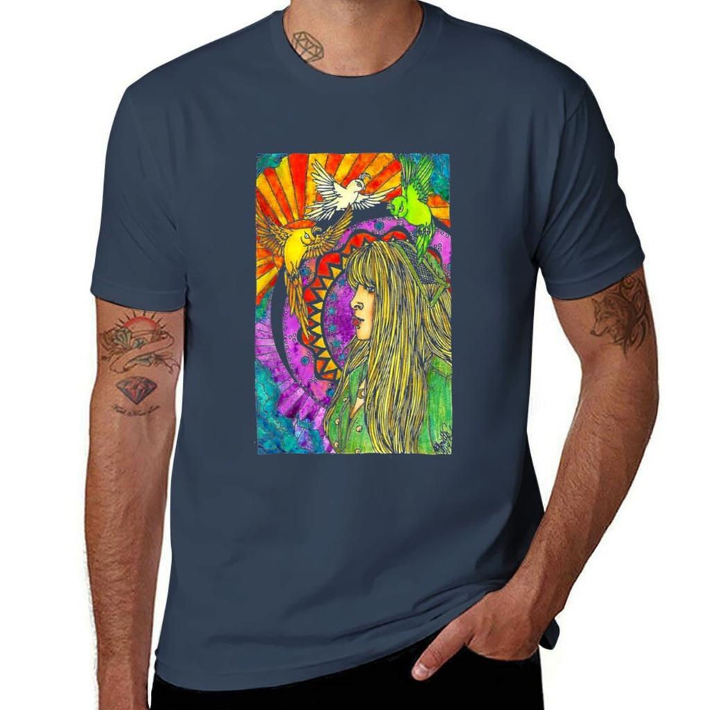 Stevie Nicks Vintage Tshirt Regular Fit Plain Tee Shirt Tshirt