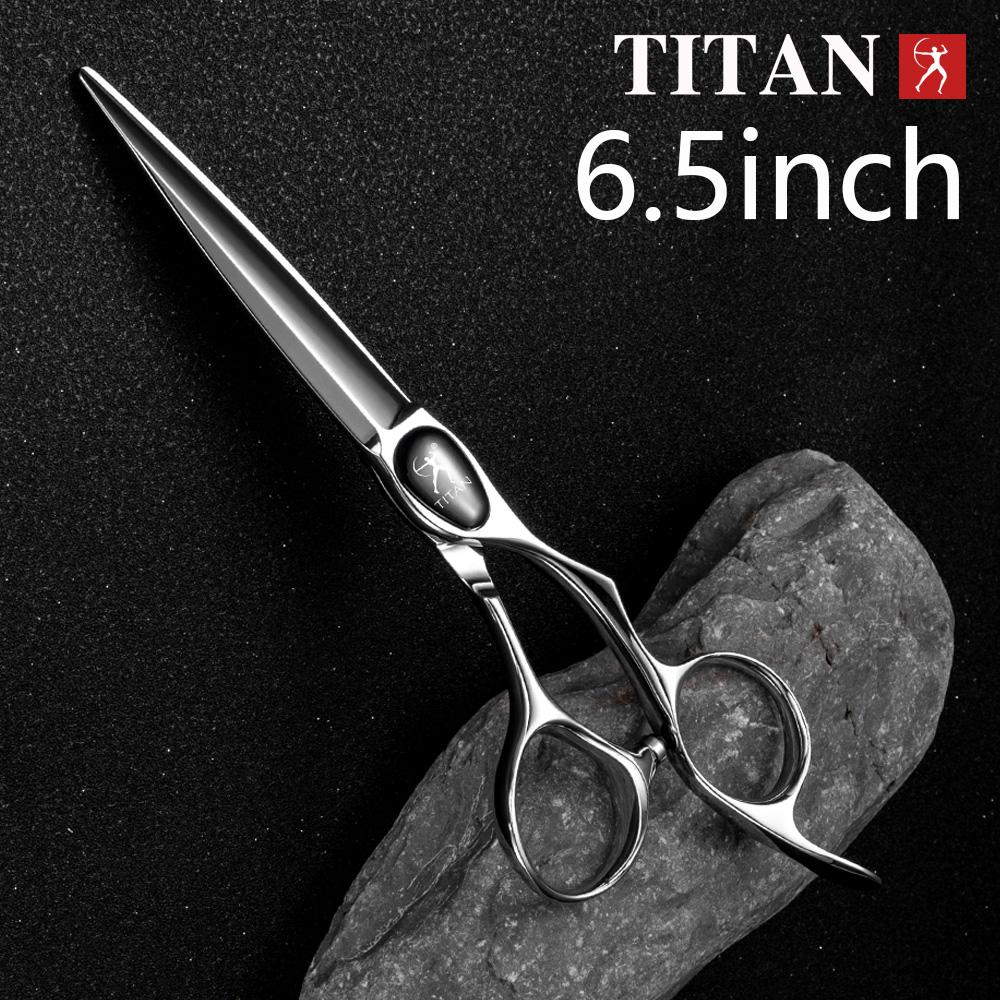 TITAN Hair Scissors Professional Barber Scissors Cutting Thinning Shear High-end Barber Tool Ats314 Steel 6inch Cnc