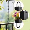 Rain Chain for Gutter Rainwater Diverter Hanging Aluminum Alloy System Replace Downspout
