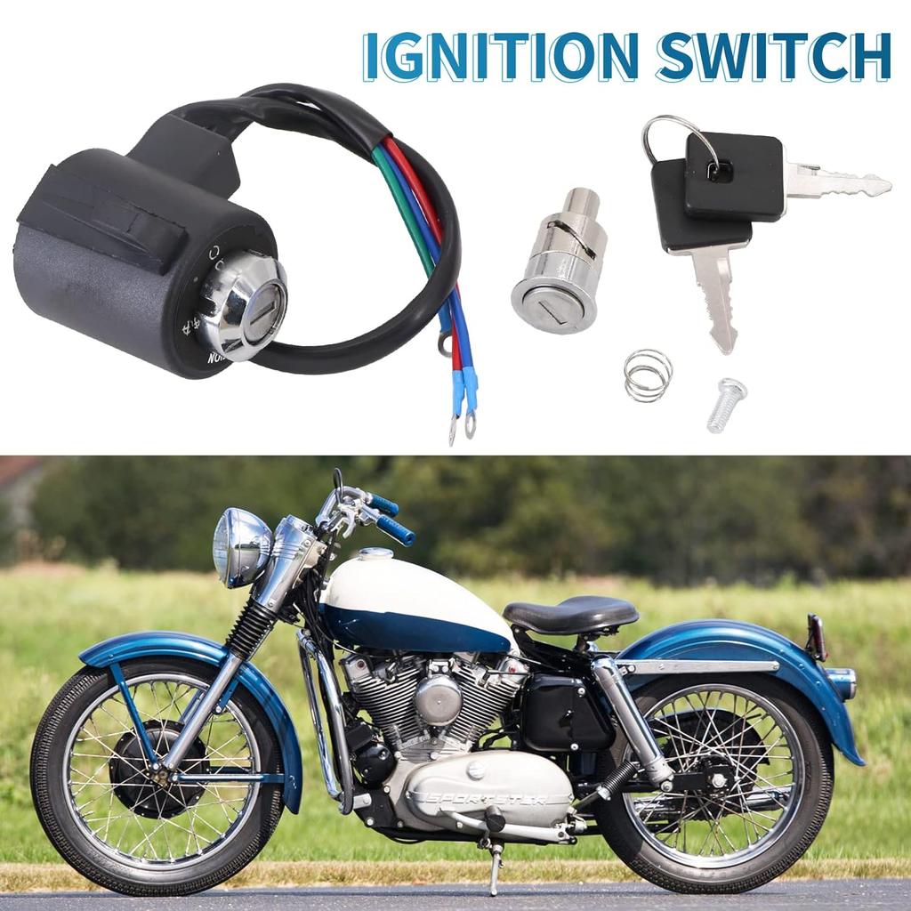 Ignition Switch Lock Set For Harley Davidson Sportster XL 883 1200 1995-2003
