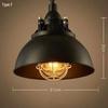 American Retro Wrought Iron Pendant Lamp for Restaurants and Bars