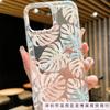 Internet Celebrity Transparent Mobile Phone Case for Apple 15 Oil Painting iPhone14/13/12 Niche 16plus Anti-drop 11 Sets