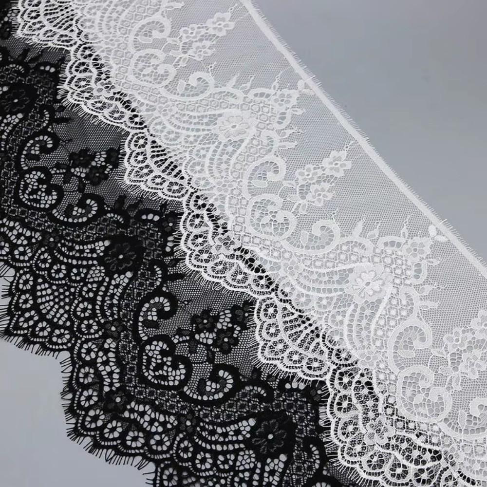 Sleeve Patchwork Single Eyelash Lace Skirt Patchwork Eyelash Ribbon New Patchwork Fabric