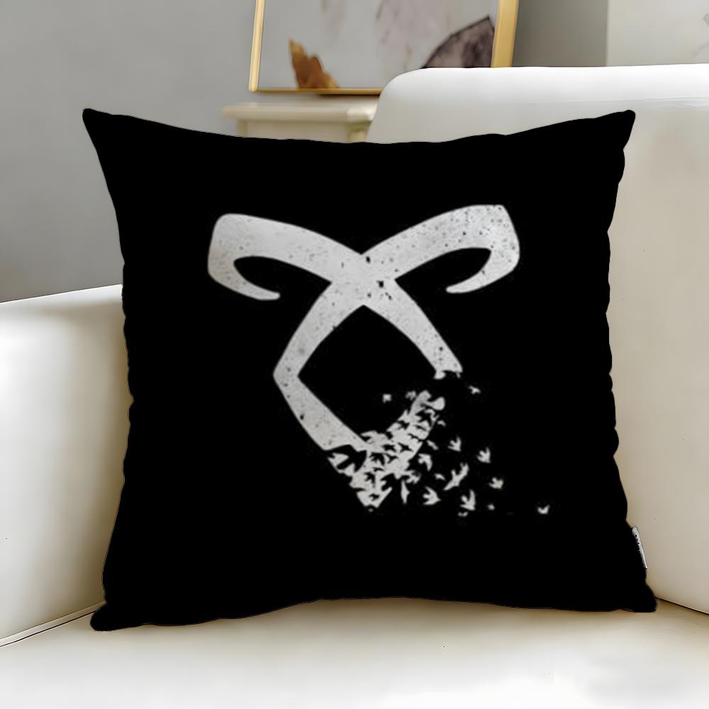 classic TV series Shadowhunters Cushion Cover Soft EasyWash Pillow Case Versatile for Couch Bed Travel and Office
