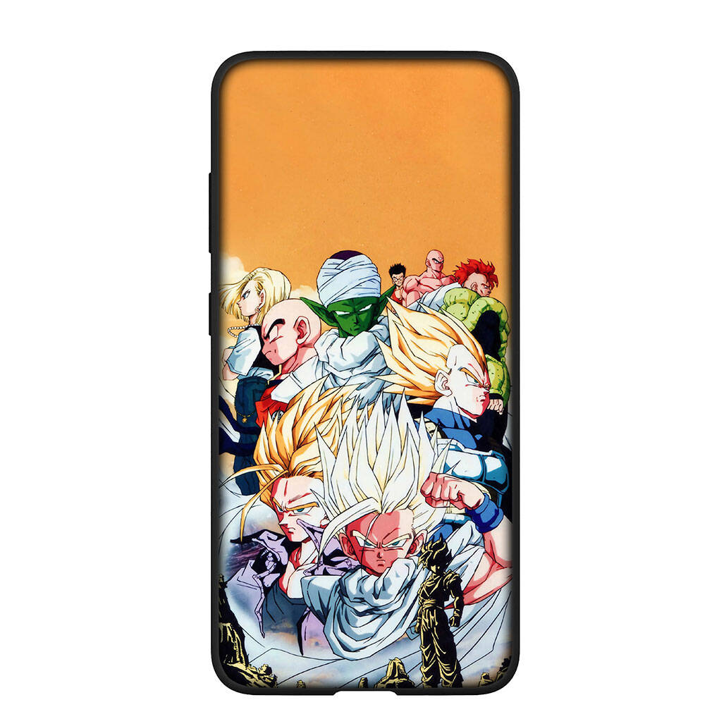 Phone Case for iPhone 17 15 16 Plus Redmi Note 14 12 11 13 Pro Max Huawei P30 P20 Lite OPPO A60 A40 A80 A18 A16 A54 Vegeta IV Dragon Ball Z Goku Cover