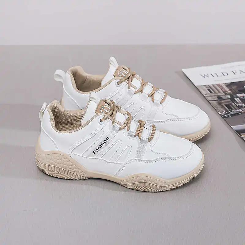 Fashion Natural Leather Lace-up Dark Purple Heel Height Golf Shoes Women Outdoor Women Shoes Sneakers Sport Products Life