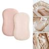 2 Stuks Comfortabel Baby Ledikantlaken Babynest Lounger Hoes Pasgeborenen Peuters Wieg Hoes Ademend Reis Hoeslaken
