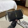 Retro Style Faux Leather Square Shoulder Bag Large Capacity Crossbody Purse for Women KTB