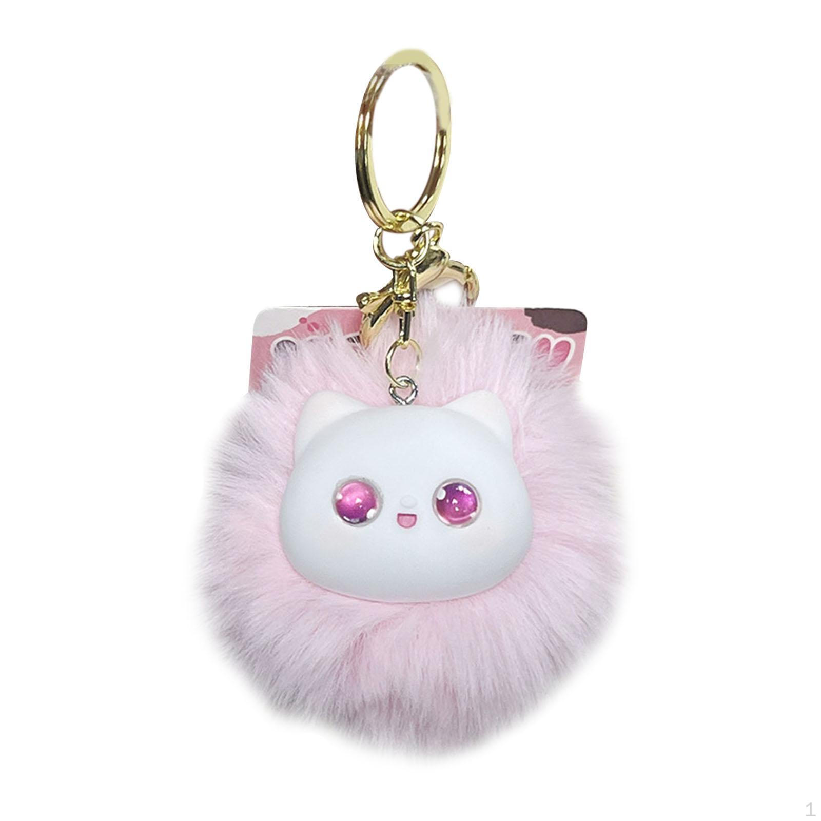 Брелок-подвеска в виде плюшевого кота — фото 7