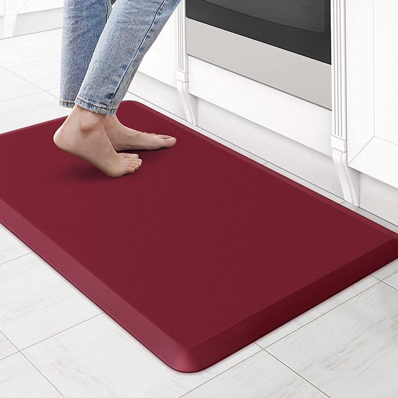 2025 Anti-Fatigue Thickened Kitchen Mat PVC Entryway Carpet Mat