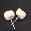 5pcs 2.35mm Wool Polishing Brush Set for Grinding and Buffing Metal and Stone Materials with Woolen Grinding Heads