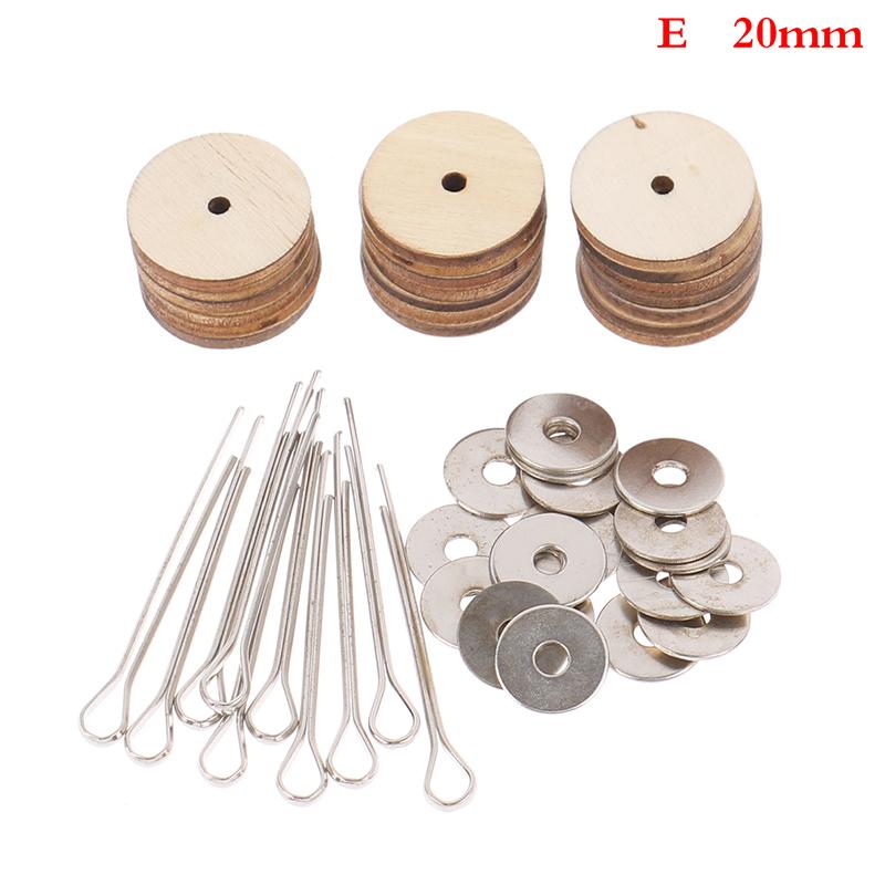 Akcesoria do stawów niedźwiedzia DIY Drewniany obrotowy paznokieć Końcówka stawu niedźwiedzia Śruba stawu niedźwiedzia