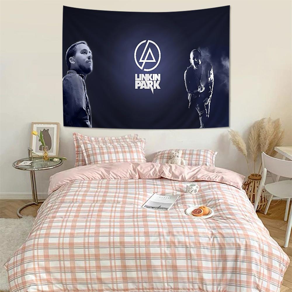 Linkin Park Band Hippie Wall Hanging Tapestries For Living Room Home Dorm Decor Art Home Decor