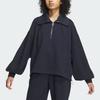 Adidas All Szn Fleece Half-Zip Top Women Jacket Legendary-Ink-Blue IZ4561