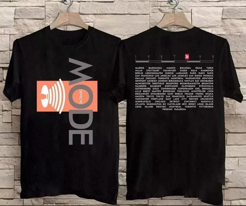 

Depeche Mode Tour 1987-1988, Music For The Masses Tour Heavy Cotton Size USA L