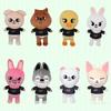Skzoo Plush Toys Kawaii Stray Kid Plush Cartoon Stuffed Animal Plushies Doll Cute Companion For Room Decor Kids Adults Fans Gift