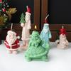 Stylish Handmade Soap and Candle Crafting Christmas Silicone Mould Flexible Home Decoration Supplies for Art Projects