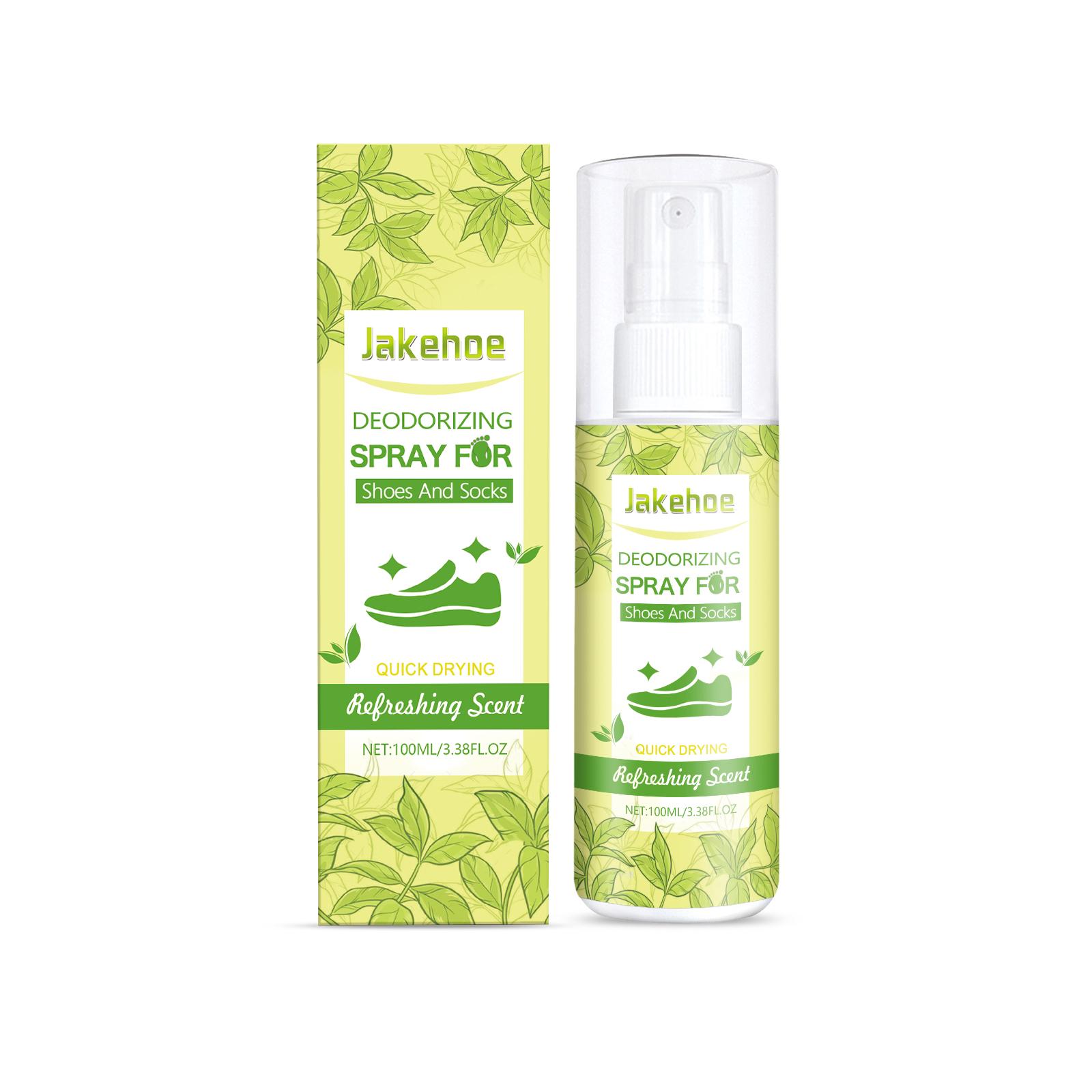 Shoe Deodorant Spray Foot Odor Eliminator Sneaker Boot Cleaner Sweat Smell Remover Fresh Scent Air Freshener Disinfectant