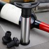 Pompă de economisire a vinului cu vid cu 4 dopuri Dispozitiv de etanșare pentru sticle Kit de dop de vin din oțel inoxidabil pentru prospețime