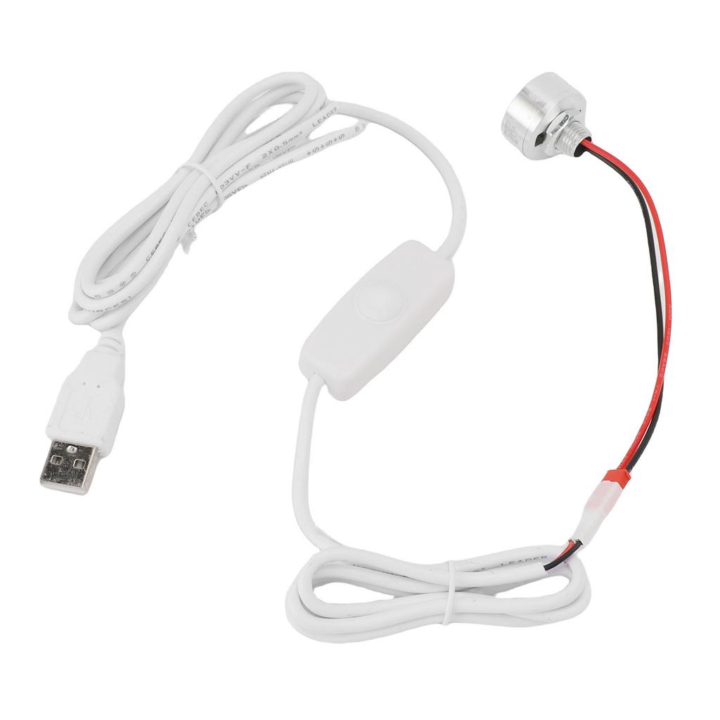 Malý LED reflektor s plynulým stmíváním 5V USB napájený reflektor pro vitrínu, šperkovnici