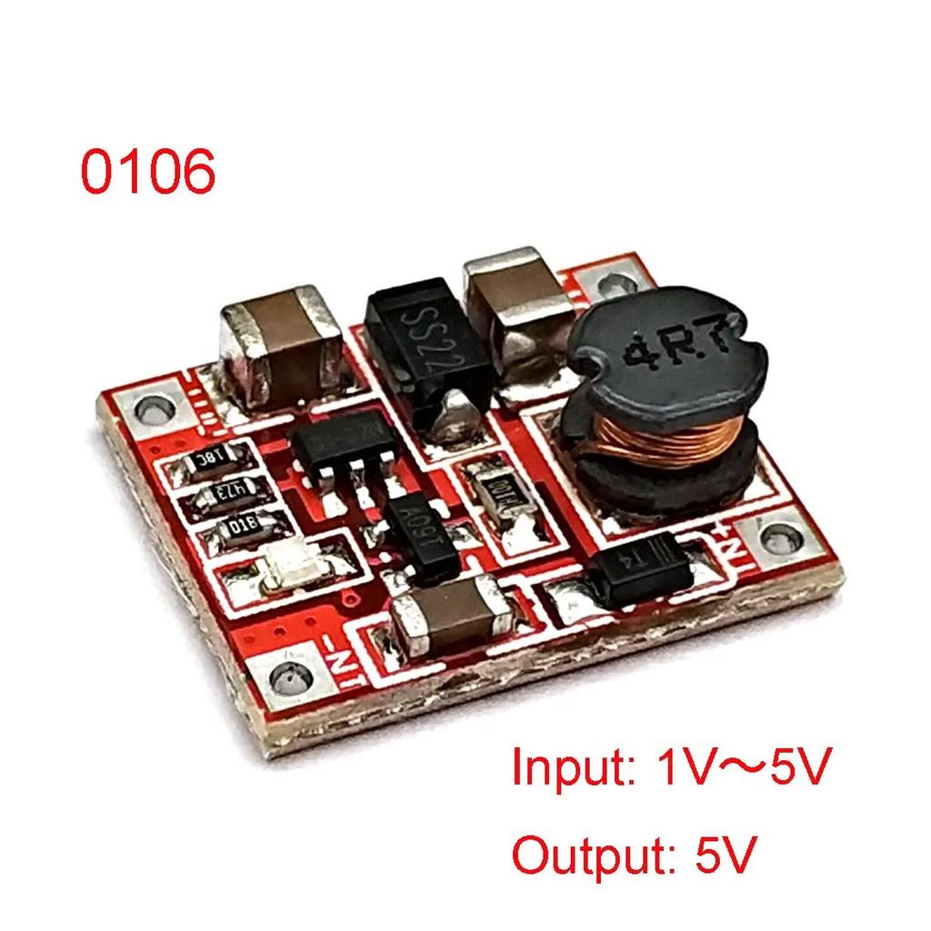 DC-DC Einstellbares Aufwärts-Leistungsversorgungsmodul USB Batterieplatine 0,9V~5V Liter 5V 600MA 1A 1,5A 3A USB Ausgang Ladegerät Aufwärtsmodul