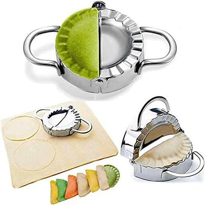 Edelstahl Teigtaschenform Teigtaschenhersteller Ravioli Empanada Maker Metall Teigtaschen Gyoza Teigpresse Form Küchenzubehör