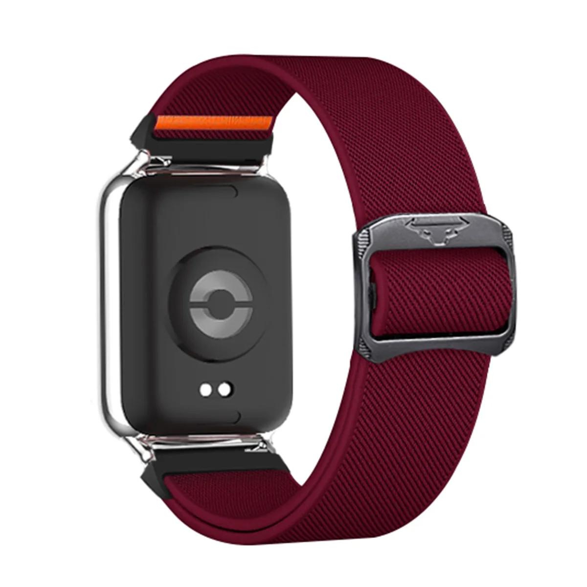 

Ремешок-петля для Redmi Watch 4 Нейлоновый браслет Smart Watchband для Xiaomi Mi Band 9/8 Pro ремешок Запасные аксессуары для ремешка For Mi Band 9 Pro