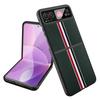 For Motorola Razr 40 5G Phone Case Colorful Stripes Pattern with Rear Screen Film