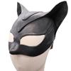 Cat Mask for Women, Women's Cat Half Face Masks for Halloween Masquerade Cosplay Party Props