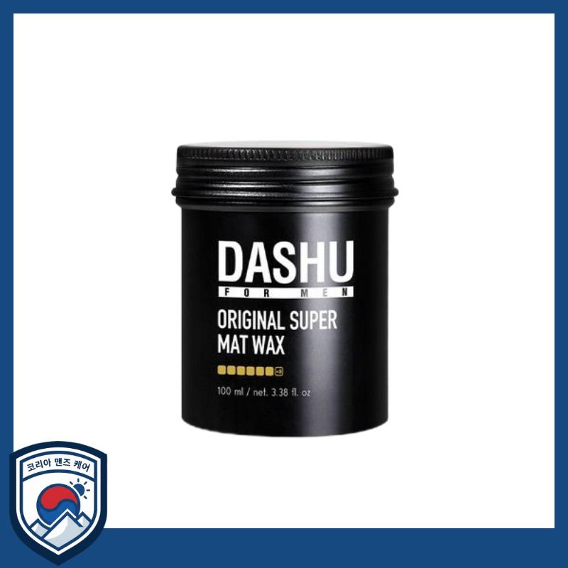 

[DASHU] For Men Premium Original Super Matte Wax 100ml - Professional Extreme Hold & Zero-Shine Styling
