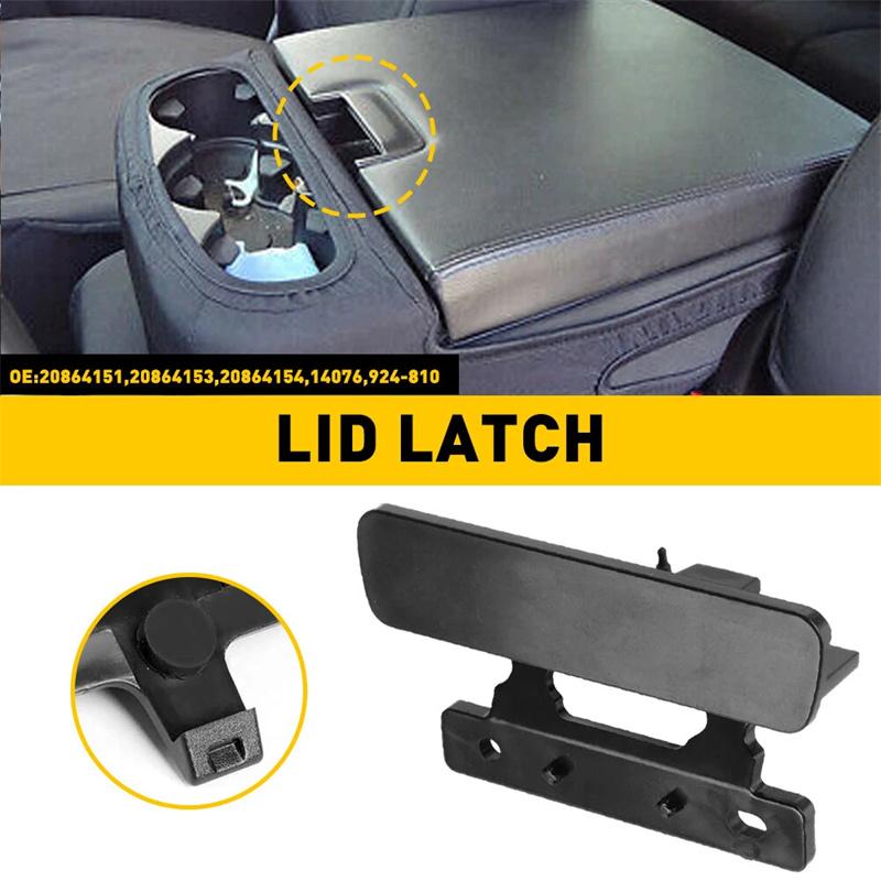 

1 Pcs Replacement Brand Accessories Center Console Armrest Latch 20864151 Black Direct Replacement Fasteners one size чорний